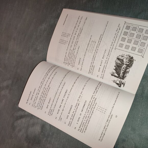 Book The Moscow Puzzles 359 Mathematical Recreations Boris A Kordemsky - Picture 8 of 16